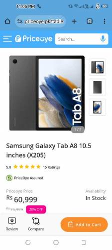 Samsung tab a8