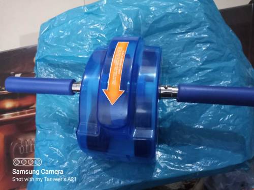 FITNESS EXERCISE ROLLER WORKOUT WHEEL SYLMARK 