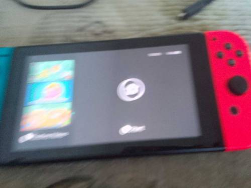 Nitendo switch with controller and without dock with cjarger