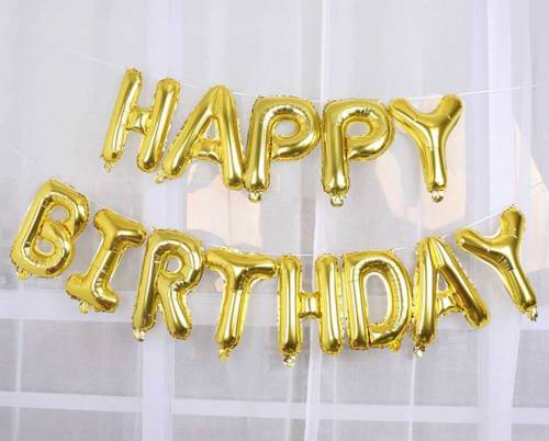 Happy birthday Foil Baloon 