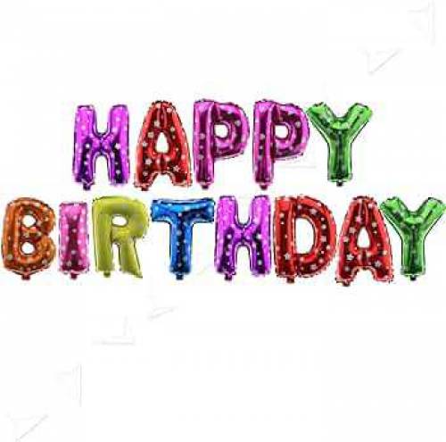 Happy birthday Foil Baloon 