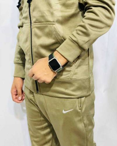 Men,s stitched  polyester fleece track suit