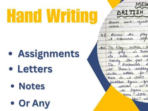 Hand Writing 