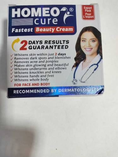 HOMEO cure fastest beuty cream 