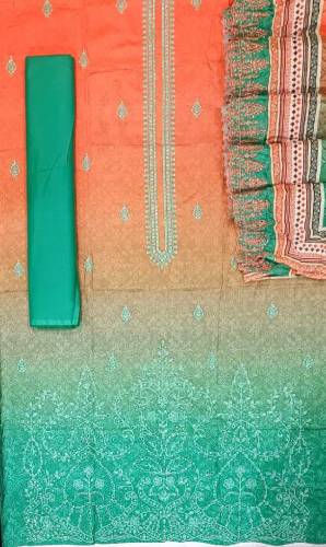 EXCLUSIVE BIN SAEED EMBROIDERED LAWN UNSTITCHED COLLECTION 2024
