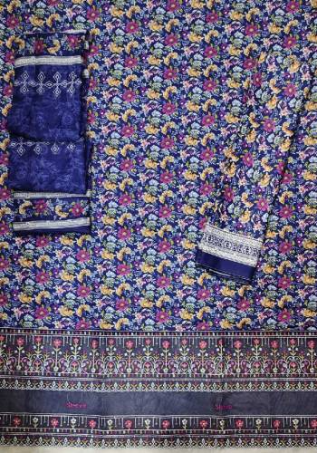 EXCLUSIVE BIN SAEED EMBROIDERED LAWN UNSTITCHED COLLECTION 2024