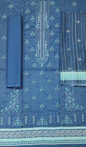 EXCLUSIVE BIN SAEED EMBROIDERED LAWN UNSTITCHED COLLECTION 2024
