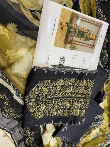 Brand Afreen embroidery dressses on discount 