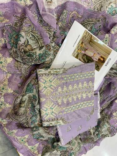 Brand Afreen embroidery dressses on discount 