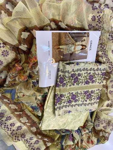 Brand Afreen embroidery dressses on discount 