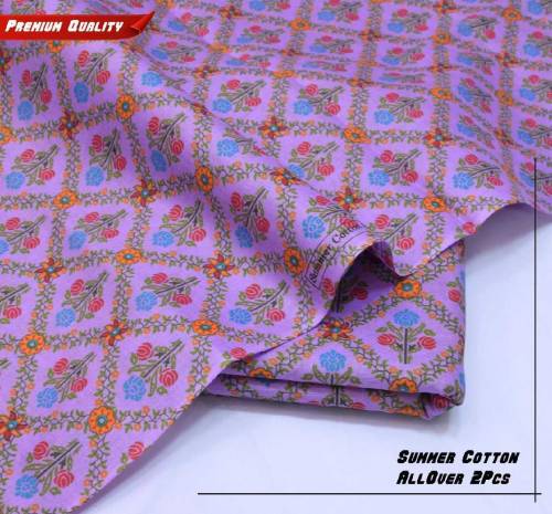 *SUMMER COTTON* Hit Article 2Pc Printed in Summer Collection