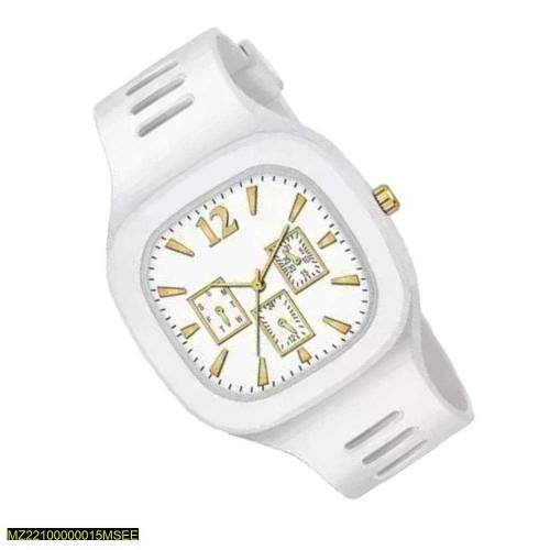 New silicone analogue fashionable watch for men