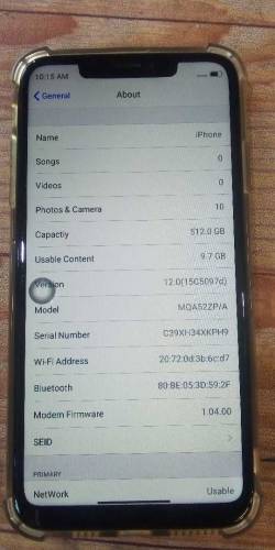 I phone sx max 