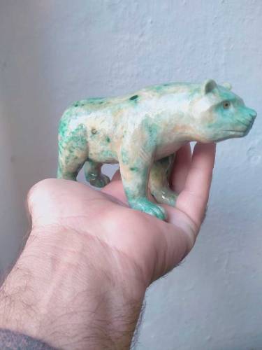 Anmials made from amazonight stone