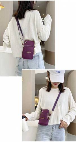 women fashion mobile phone crossbody shoulder bag small pouch wallet
