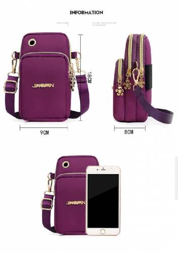 women fashion mobile phone crossbody shoulder bag small pouch wallet