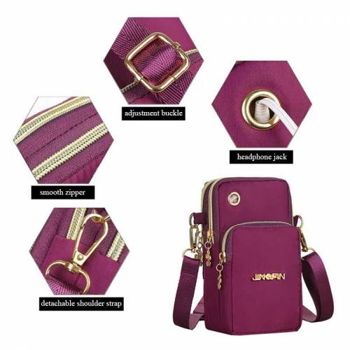 women fashion mobile phone crossbody shoulder bag small pouch wallet