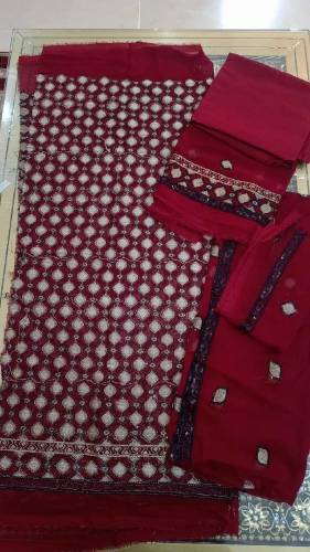 unstitched fancy wedding dress 