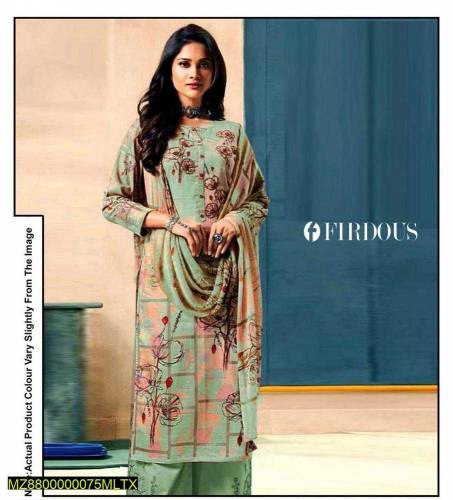 Unstitched Printed 3 Piece Lawn Suits of Brands