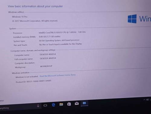LENOVO ThinkPad E490 /Core i5 8th generation/DDR4 8GB RAMM/SSD256