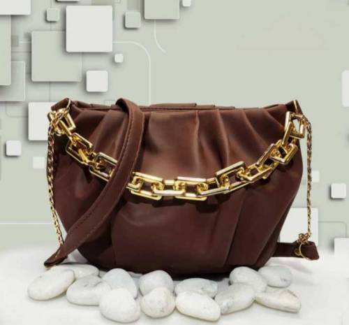 Women's plain saddle crossbody bags 