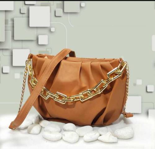 Women's plain saddle crossbody bags 