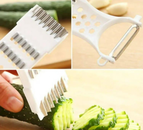 5in1 Stainless Steel fruit vegetables grater 