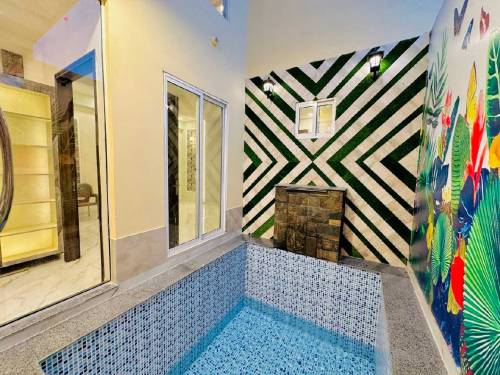 Swimming Pool 5 Marla Spanish House For Sale