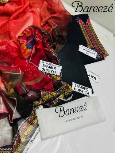 *BAREEZE* Hit Article 3Pc Printed in Summer Collection