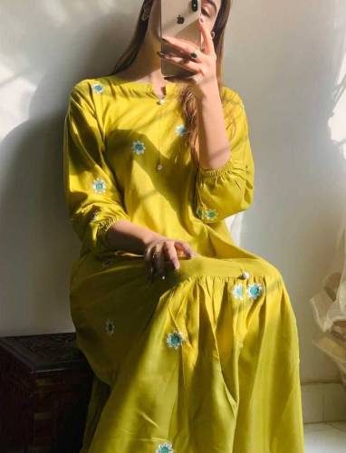 sitched embroidered maxi