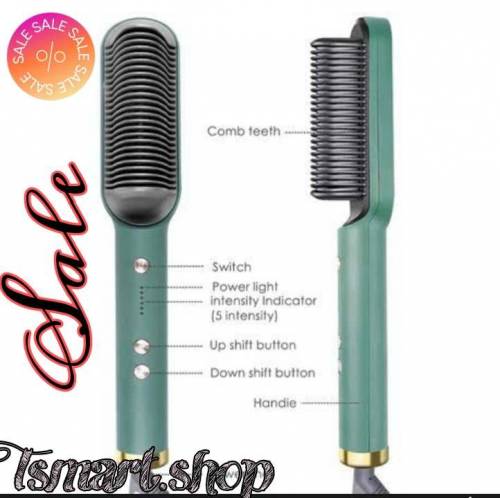 Random color electric Hair straightening bursh for women. 