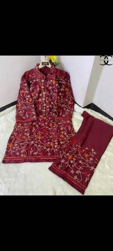 New arrival by *GSA Collection*•Heavy Multi Embroidered Shirt•Embroi