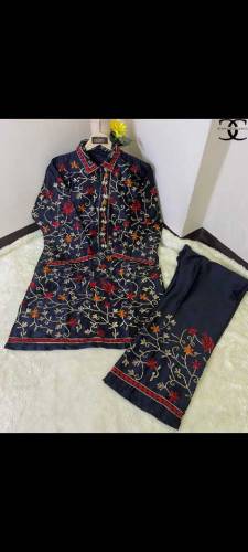 New arrival by *GSA Collection*•Heavy Multi Embroidered Shirt•Embroi