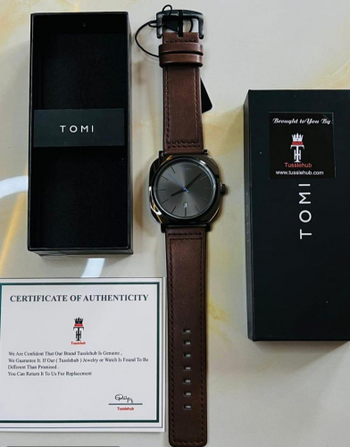 tomi analogue wrist watch