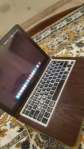 Macbook 2012, wooden wrapped.