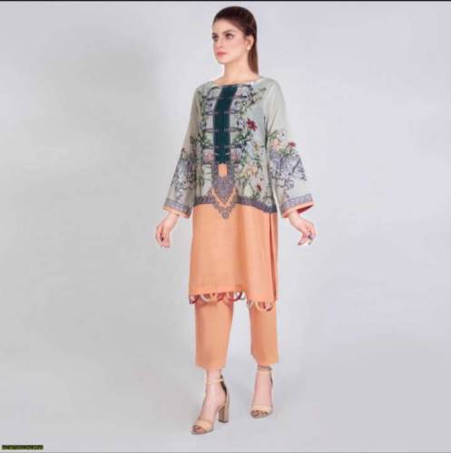 1pc Norans lawn digital printed kurta unstitched NDPC_PR 10