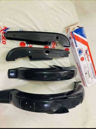 Bike Plastic Mudguard and Chain cover Set
