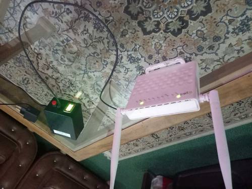 WIFI/Router Power bank 12v Rechargeable battery 🔋 4 to 9 hours backup.