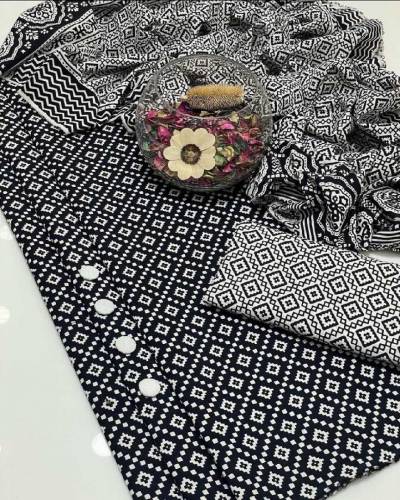 🎊 *Cotton Ajrak 3Pc Suits*🎊