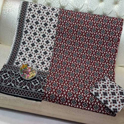  🎊 *Cotton Ajrak 3Pc Suits*🎊