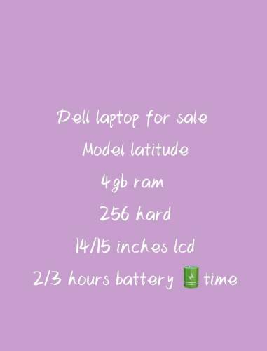dell laptop