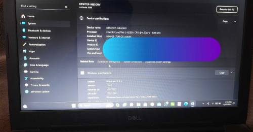 Dell Laptop Latitude 3590