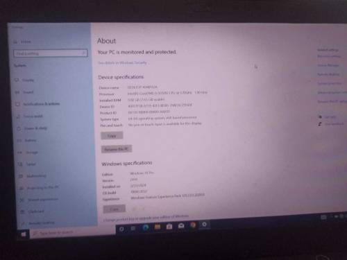 i5 8th g Lenovo notebook 