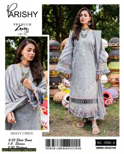 3 piece Embroidered Lawn Suits