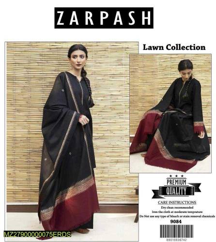 3 piece Embroidered Lawn Suits