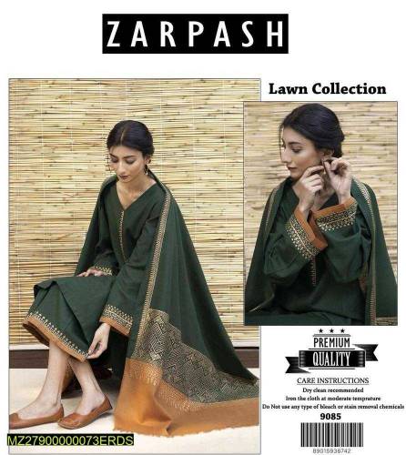 3 piece Embroidered Lawn Suits