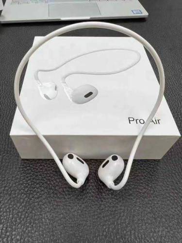 Pro Air Neck Hanging Wireless Earphone White