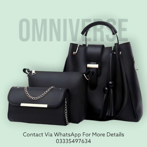 Alexa 3 Piece Ladies Handbags