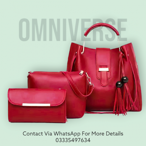 Alexa 3 Piece Ladies Handbags