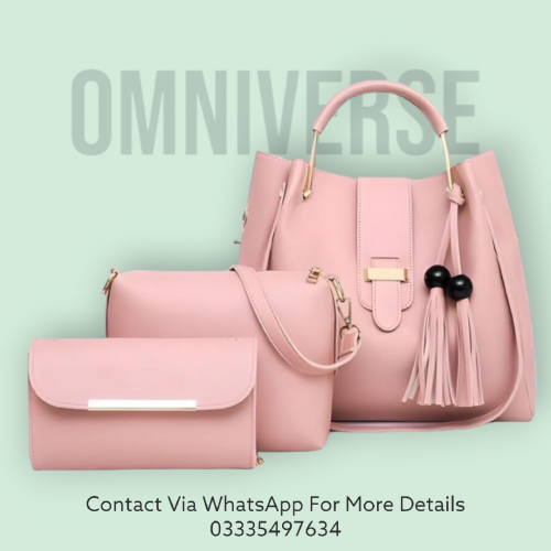 Alexa 3 Piece Ladies Handbags